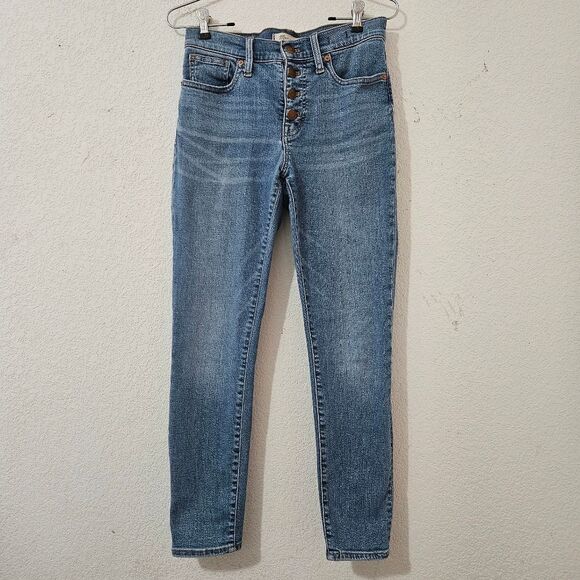 Madewell 9" High-Rise Skinny Crop Size 26 - Picture 3 of 10
